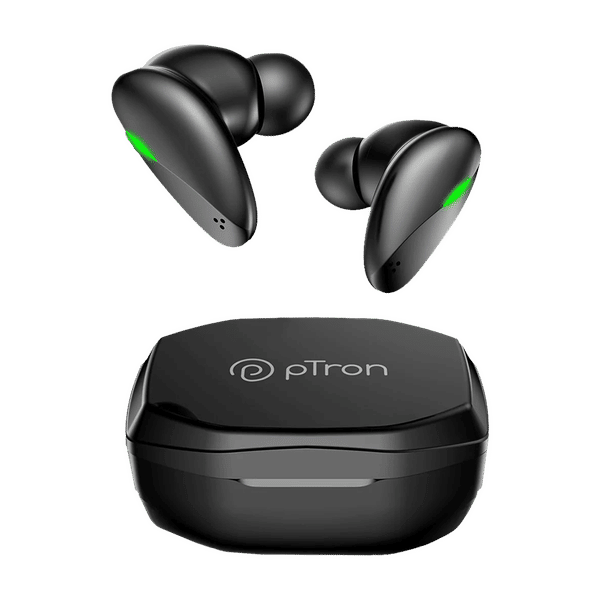 Ptron cheap bass earbuds